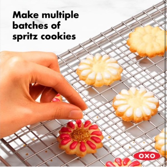 OXO Good Grips 12-Piece Cookie Press Set - Picture 5 of 11